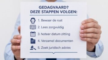 Ik ben gedagvaard voor de politierechtbank, wat nu