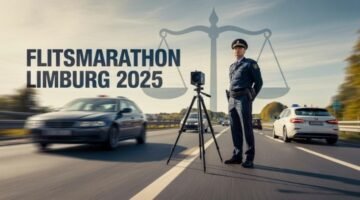 Flitsmarathon in Limburg – politie controleert snelheid op autosnelweg